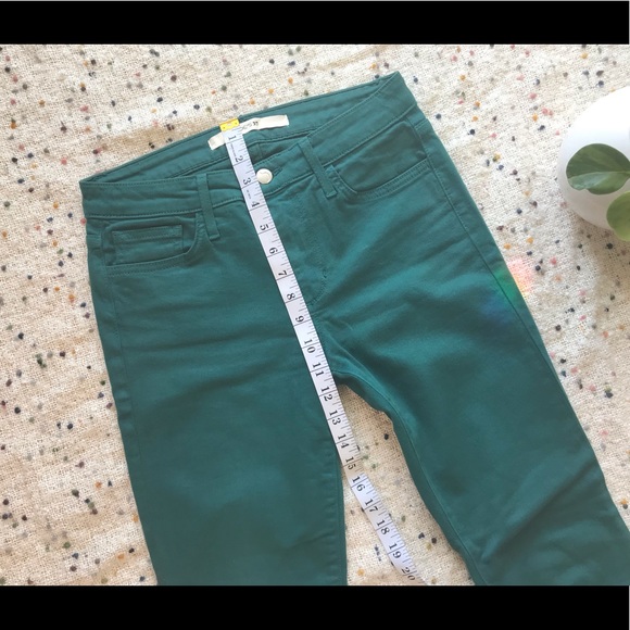 Joe’s Jeans Teal Green The Skinny 26 - Picture 8 of 16